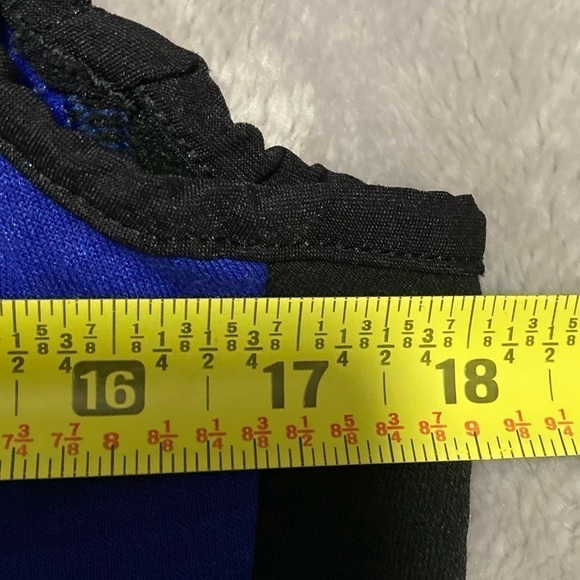 Patagonia Polartec Regulator Sleeveless Pullover Half Zip Vest Blue & Black S - Picture 6 of 8